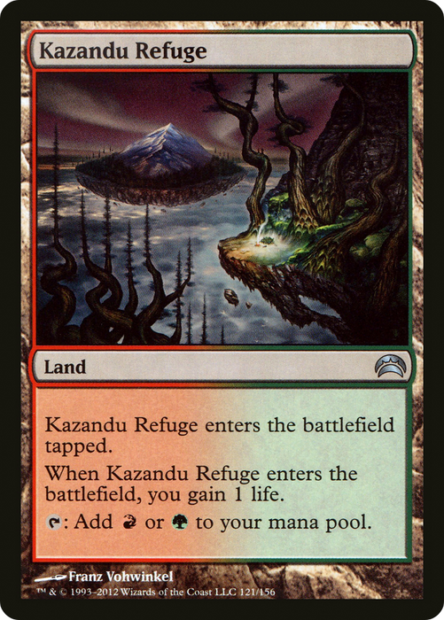 Kazandu Refuge (PC2-121) - uncommon