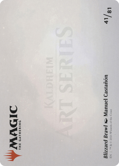 Blizzard Brawl // Blizzard Brawl (AKHM-041) - common (Borderless)