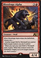 Bloodrage Alpha (Y22-036) - rare