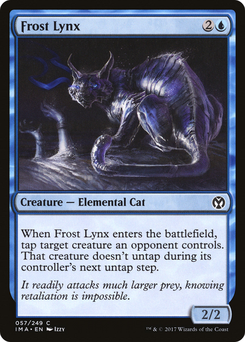 Frost Lynx (IMA-057) - common - Foil