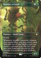 Spinner of Souls (FDN-402) - rare (Borderless) - Foil