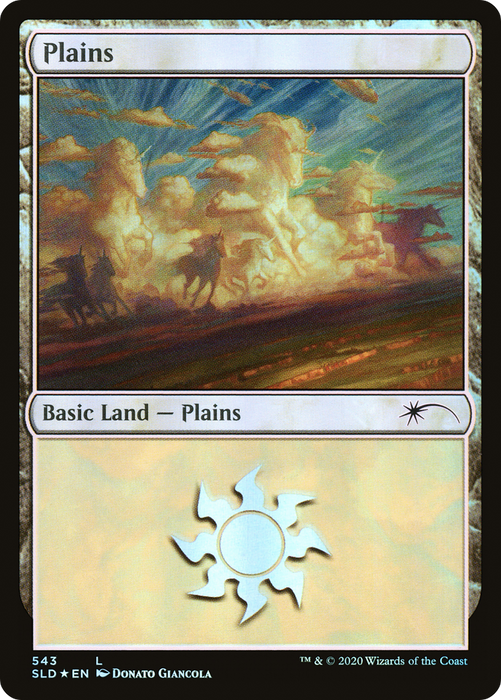 Plains (SLD-543) - common - Foil