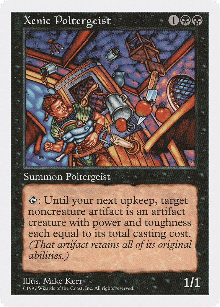 Xenic Poltergeist (5ED-206) - rare