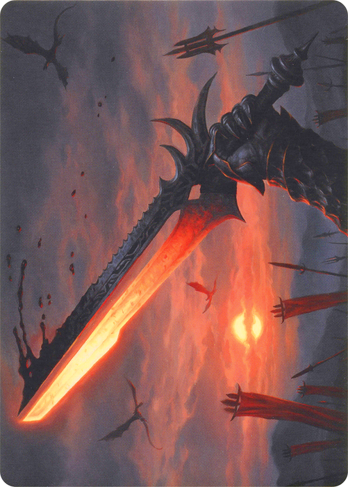 Sword of Sinew and Steel // Sword of Sinew and Steel (AMH1-047) - common (Borderless)