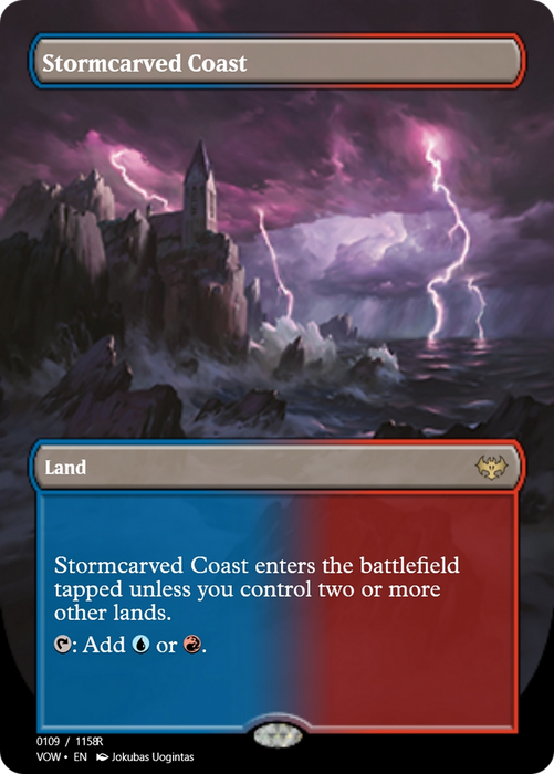 Stormcarved Coast (PRM-95455) - rare - Foil