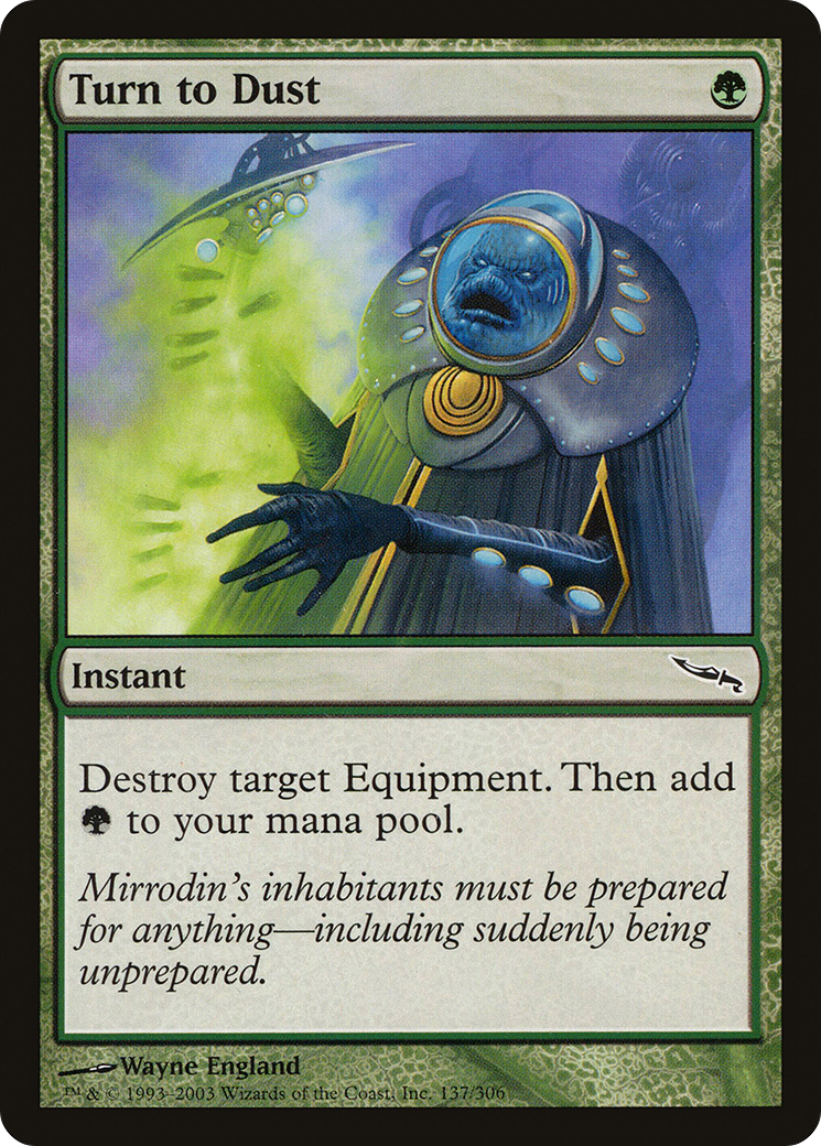 Turn to Dust (MRD-137) - common - Foil