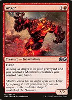 Anger (UMA-122) - uncommon - Foil