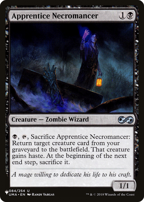 Apprentice Necromancer (LIST-UMA-84) - uncommon