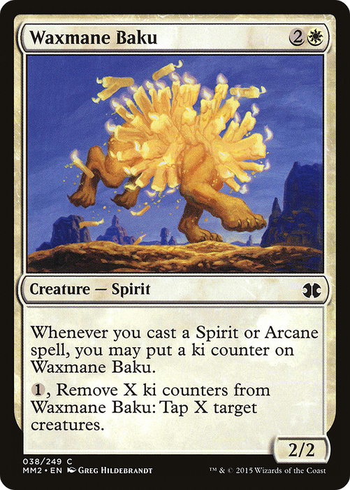 Waxmane Baku (MM2-038) - common - Foil