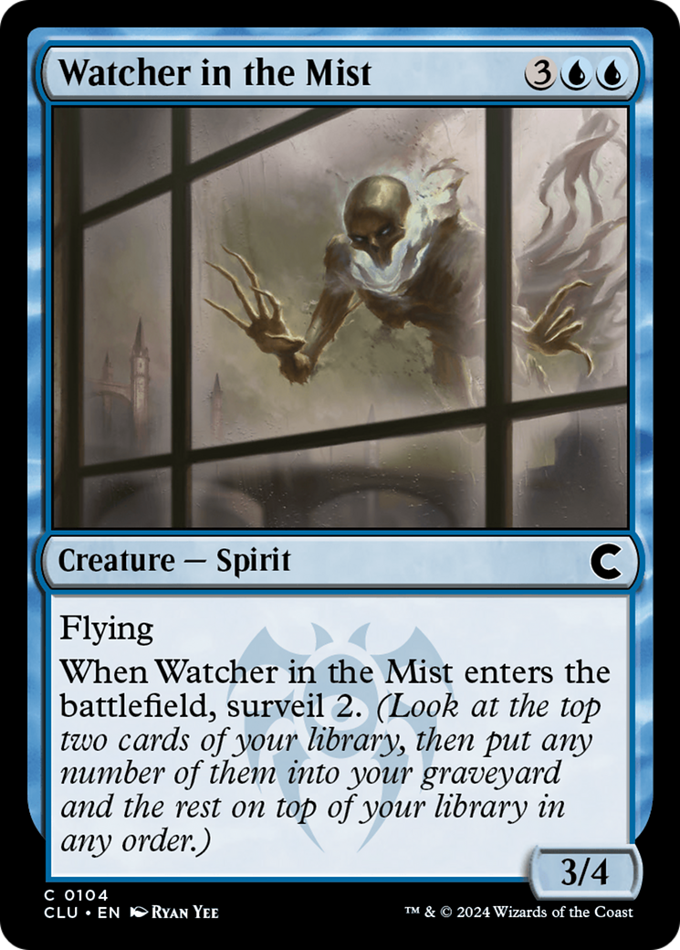 Watcher in the Mist (CLU-104) - common