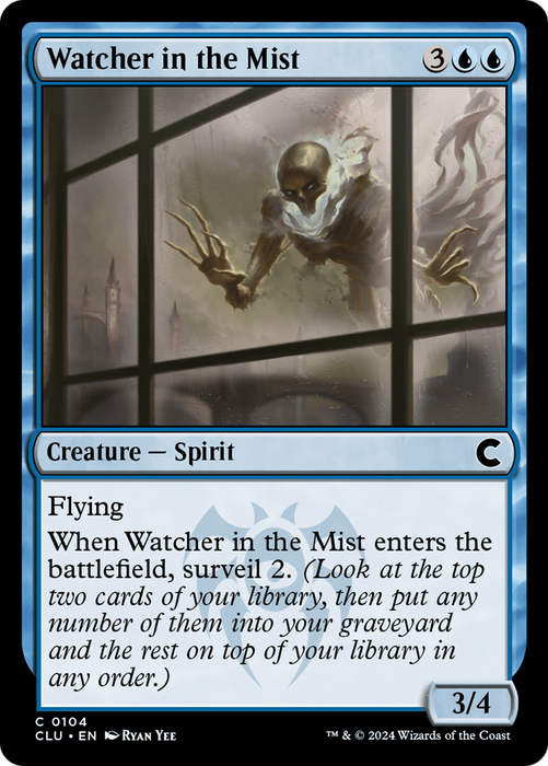 Watcher in the Mist (CLU-104) - common