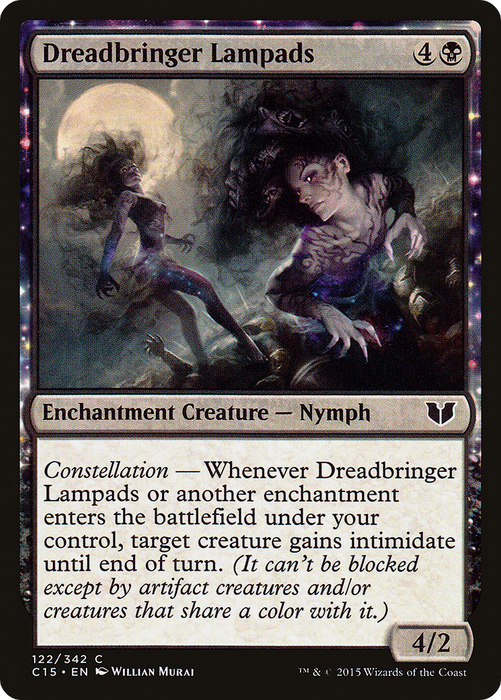 Dreadbringer Lampads (C15-122) - common: (enchantment)