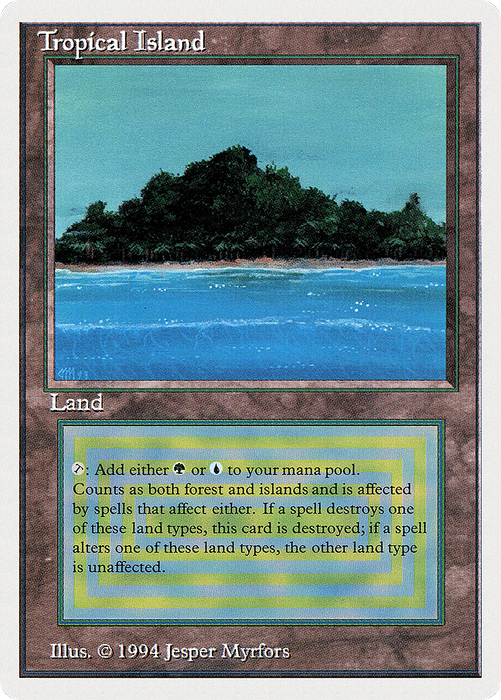 Tropical Island (SUM-288) - rare
