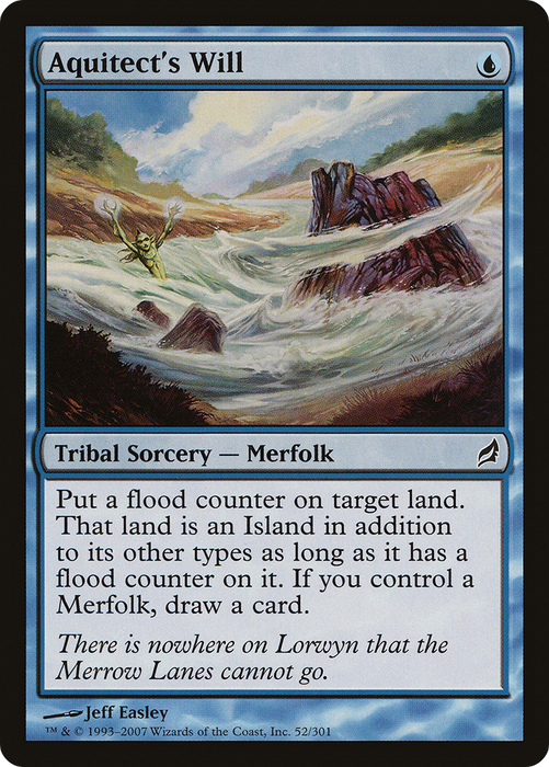 Aquitect's Will (LRW-052) - common - Foil