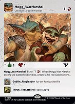 Mogg War Marshal (SLD-1618) - rare (Borderless)