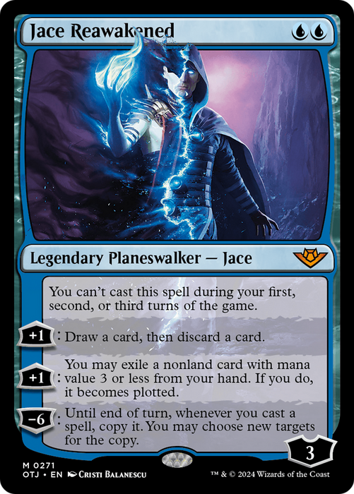 Jace Reawakened (OTJ-271) - mythic - Foil