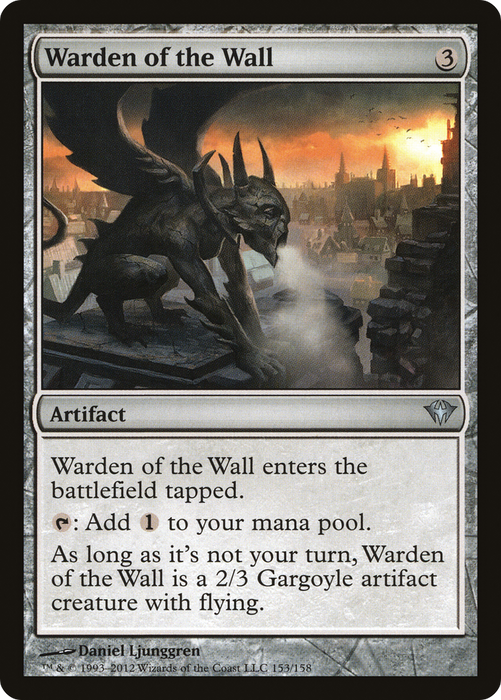 Warden of the Wall (DKA-153) - uncommon - Foil