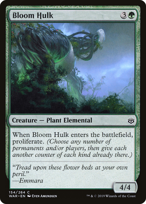 Bloom Hulk (WAR-154) - common - Foil