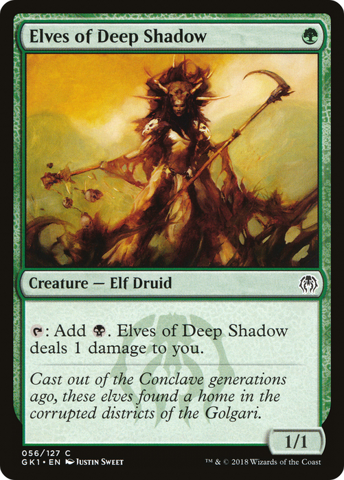 Elves of Deep Shadow (GR1-056) - common