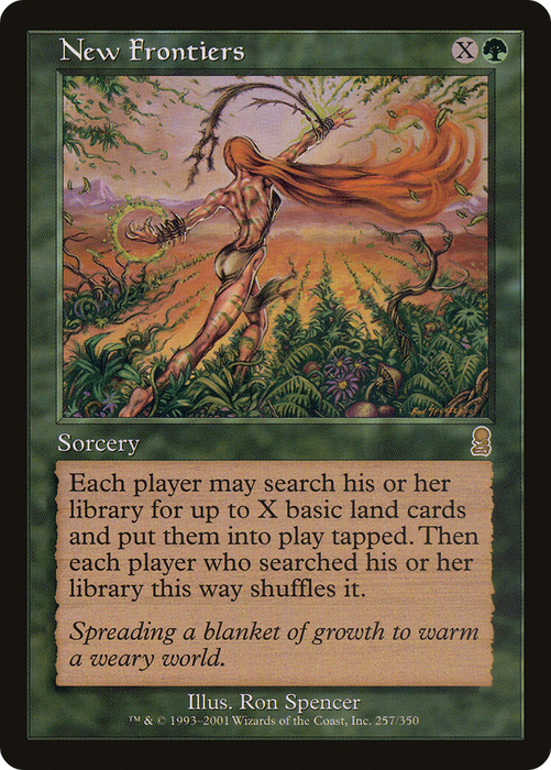 New Frontiers (ODY-257) - rare - Foil