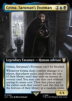 Gríma, Saruman's Footman (LTC-140) - rare: (Extended Art)