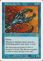 Sibilant Spirit (6ED-098) - rare
