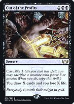 Cut of the Profits (PRE-72S) - rare - Foil