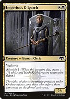 Imperious Oligarch (RNA-184) - common - Foil