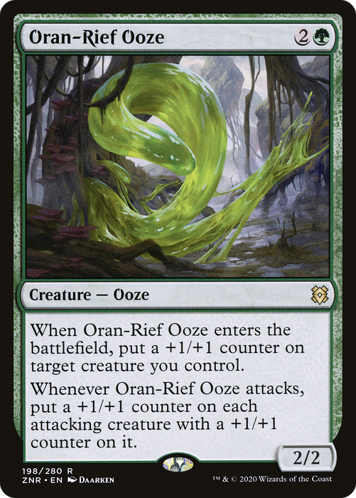 Oran-Rief Ooze (ZNR-198) - rare