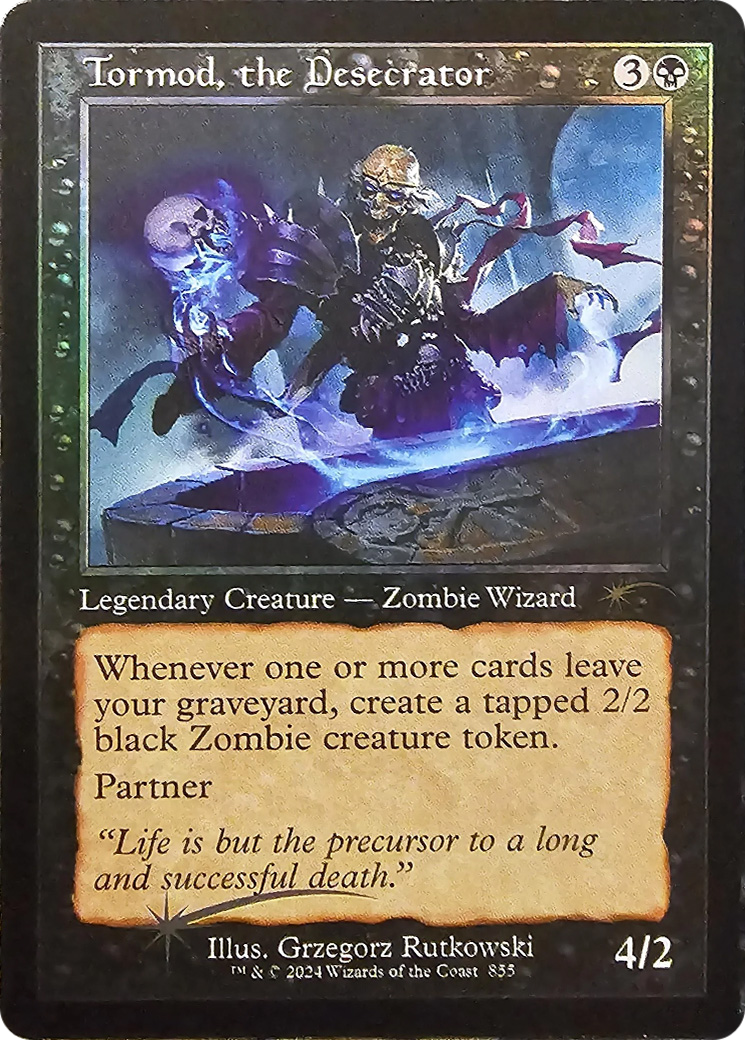 Tormod, the Desecrator (Retro Frame) (SLD-855) - uncommon - Foil