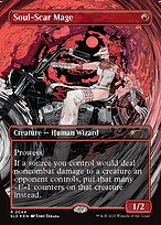 Soul-Scar Mage (2044) (Raised Foil) (SLD-2044) - rare - Foil