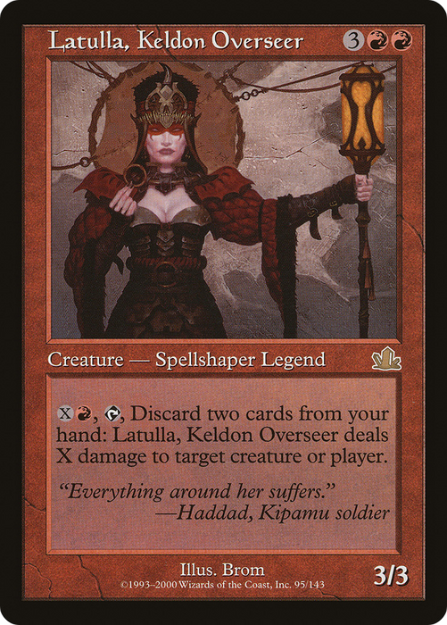 Latulla, Keldon Overseer (PCY-095) - rare