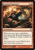 Burning Vengeance (ISD-133) - uncommon - Foil