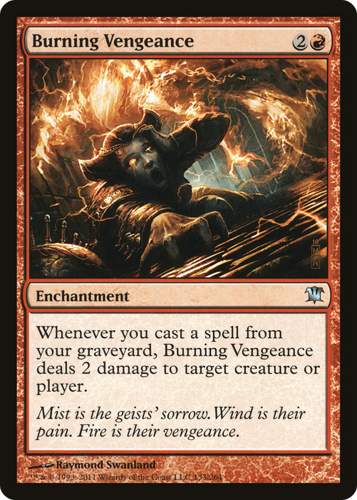 Burning Vengeance (ISD-133) - uncommon