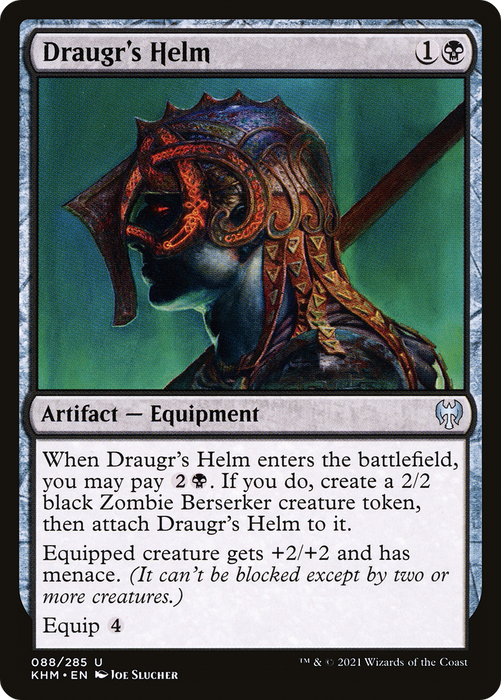 Draugr's Helm (KHM-088) - uncommon - Foil