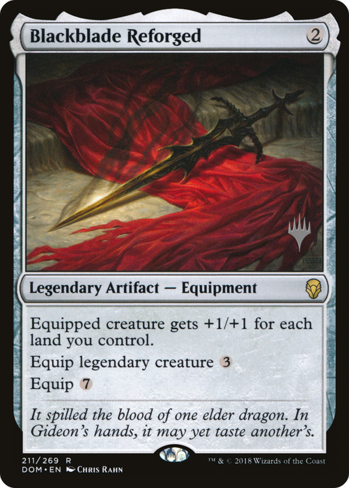 Blackblade Reforged (PPM20-211P) - rare - Foil