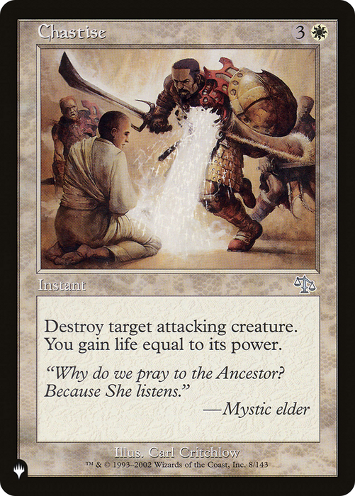 Chastise (LIST-JUD-8) - uncommon