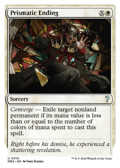 Prismatic Ending (MB2-016) - uncommon