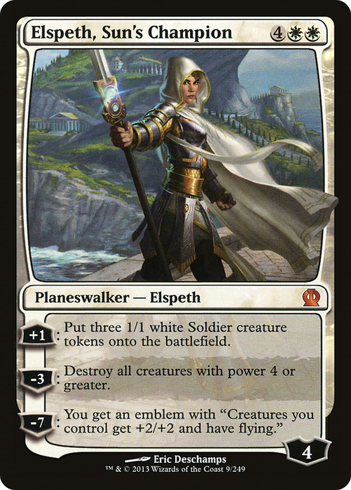 Elspeth, Sun's Champion (THS-009) - mythic