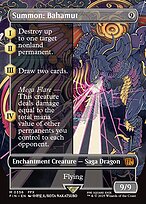 Summon: Bahamut (Borderless) (FIN-356) - mythic