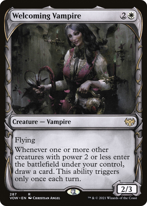 Welcoming Vampire (VOW-287) - rare: (Showcase)