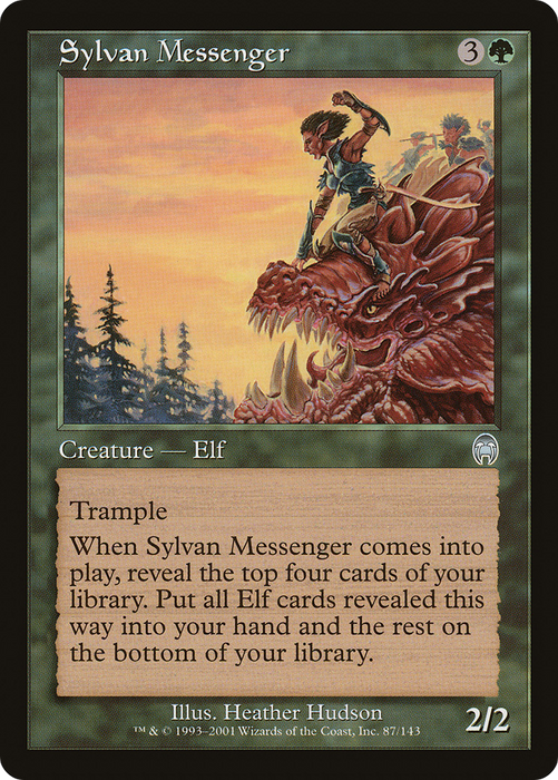 Sylvan Messenger (APC-087) - uncommon