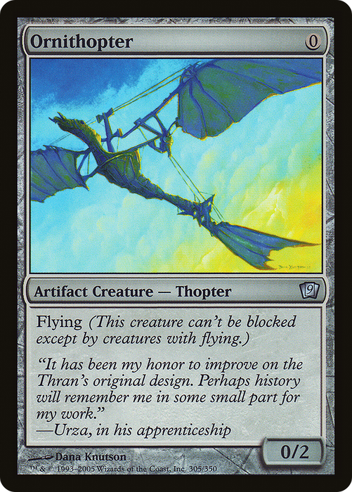 Ornithopter (9ED-305★) - uncommon - Foil