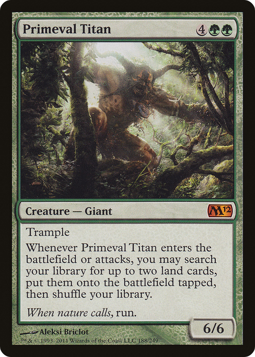 Primeval Titan (M12-188) - mythic