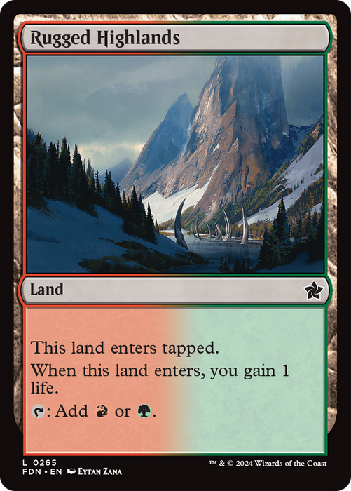 Rugged Highlands (FDN-265) - common - Foil