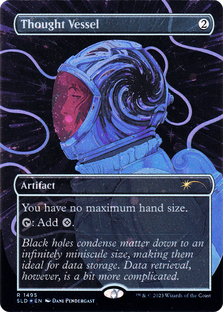 Thought Vessel (SLD-1495★) - rare (Borderless) - Foil