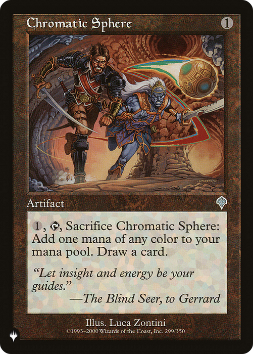 Chromatic Sphere (LIST-INV-299) - uncommon