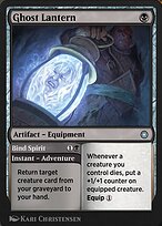 Ghost Lantern // Bind Spirit (HBG-155) - uncommon