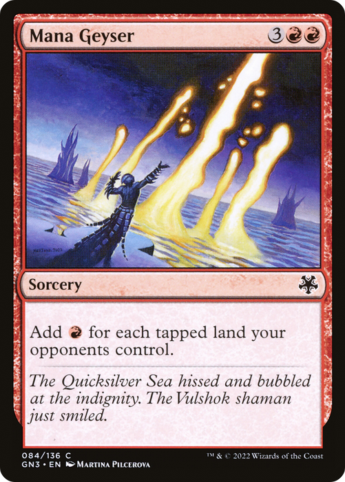 Mana Geyser (GN3-084) - common