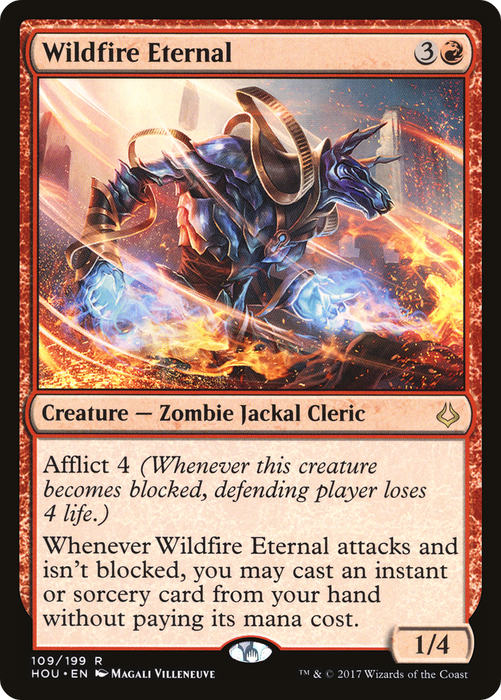 Wildfire Eternal (HOU-109) - rare - Foil